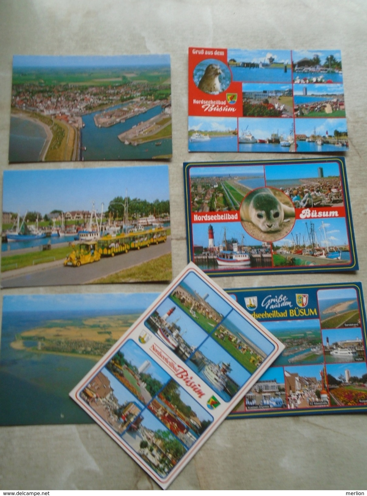 D146914 BÜSUM   7 Postcards - Büsum