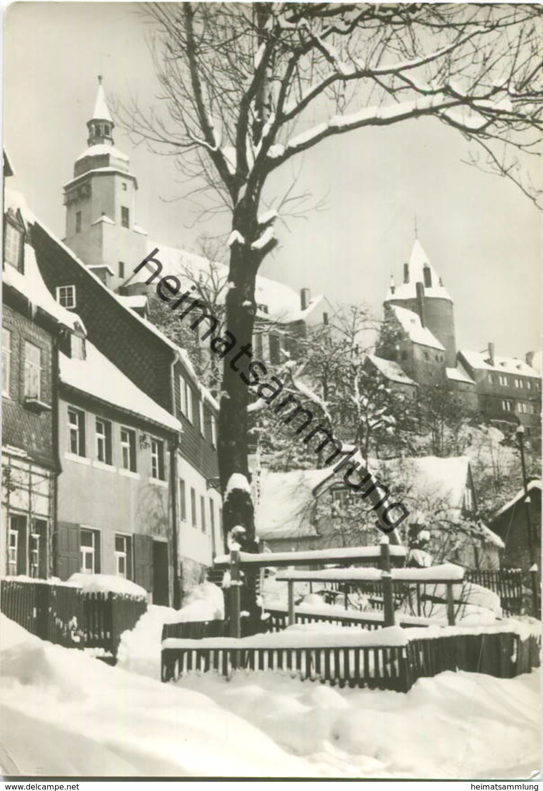 Schwarzenberg - Foto-AK Grossformat - Verlag Bild Und Heimat Reichenberg - Rückseite Beschrieben 1979 - Schwarzenberg (Erzgeb.)