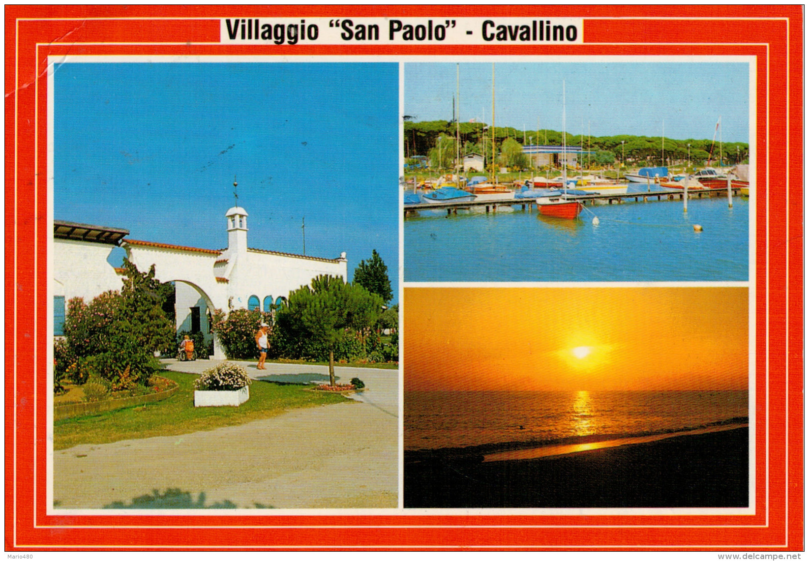 CAVALLINO (VE)   VILLAGGIO  S.  PAOLO    (VIAGGIATA) - Altri & Non Classificati