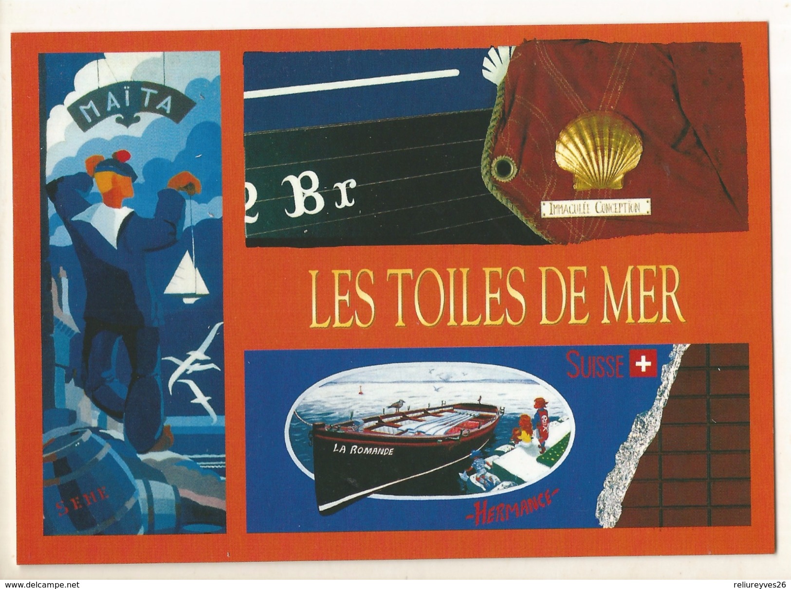 CPM, Les Toiles Sur Mer , Maïta , Brest 92 -96-2000, Ed. Brest - Autres & Non Classés