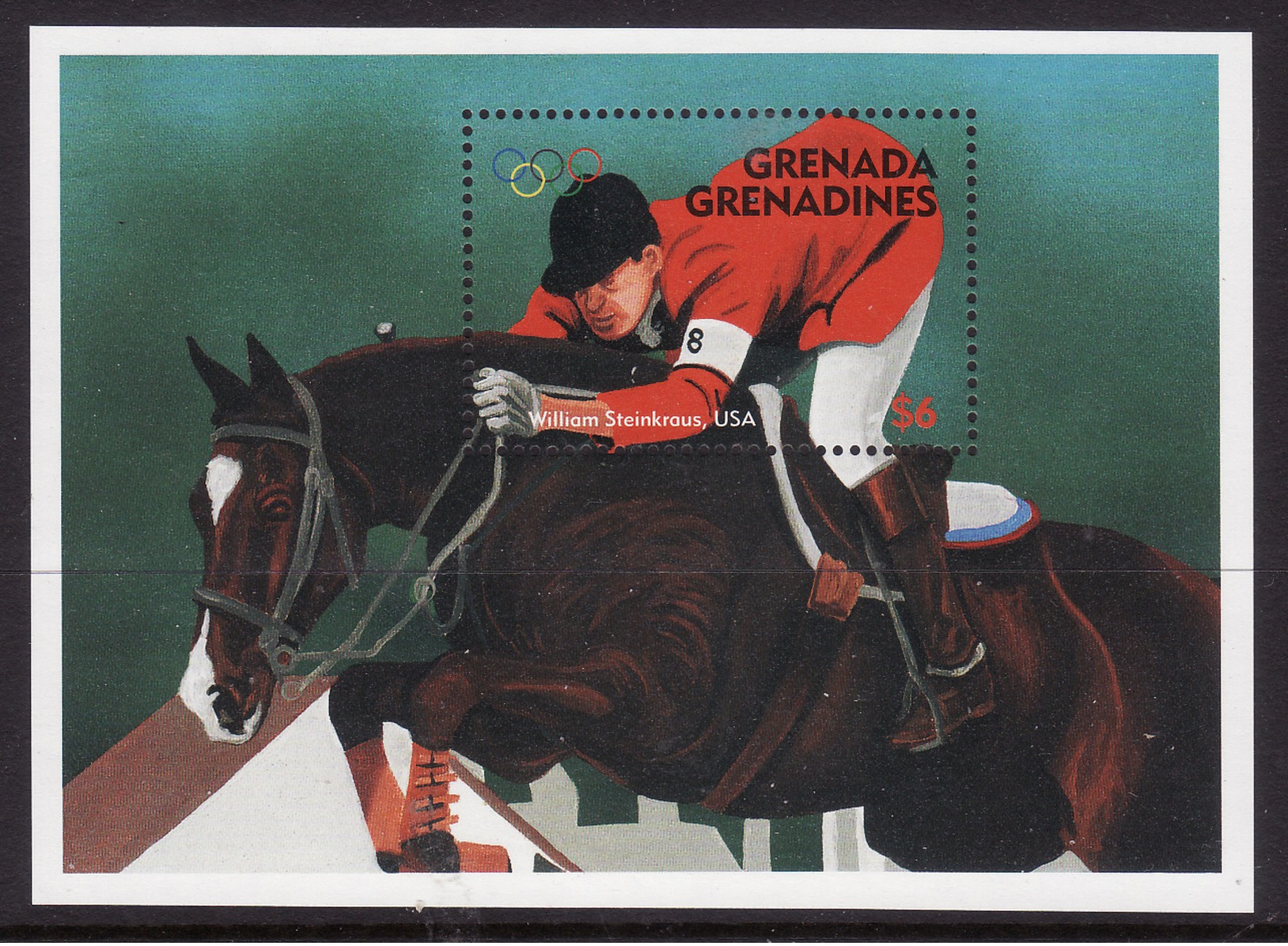 Grenada Grenadines #1854 S/sheet, F-VF Mint NH ** 1996 Atlanta Summer Olympics - Ete 1996: Atlanta