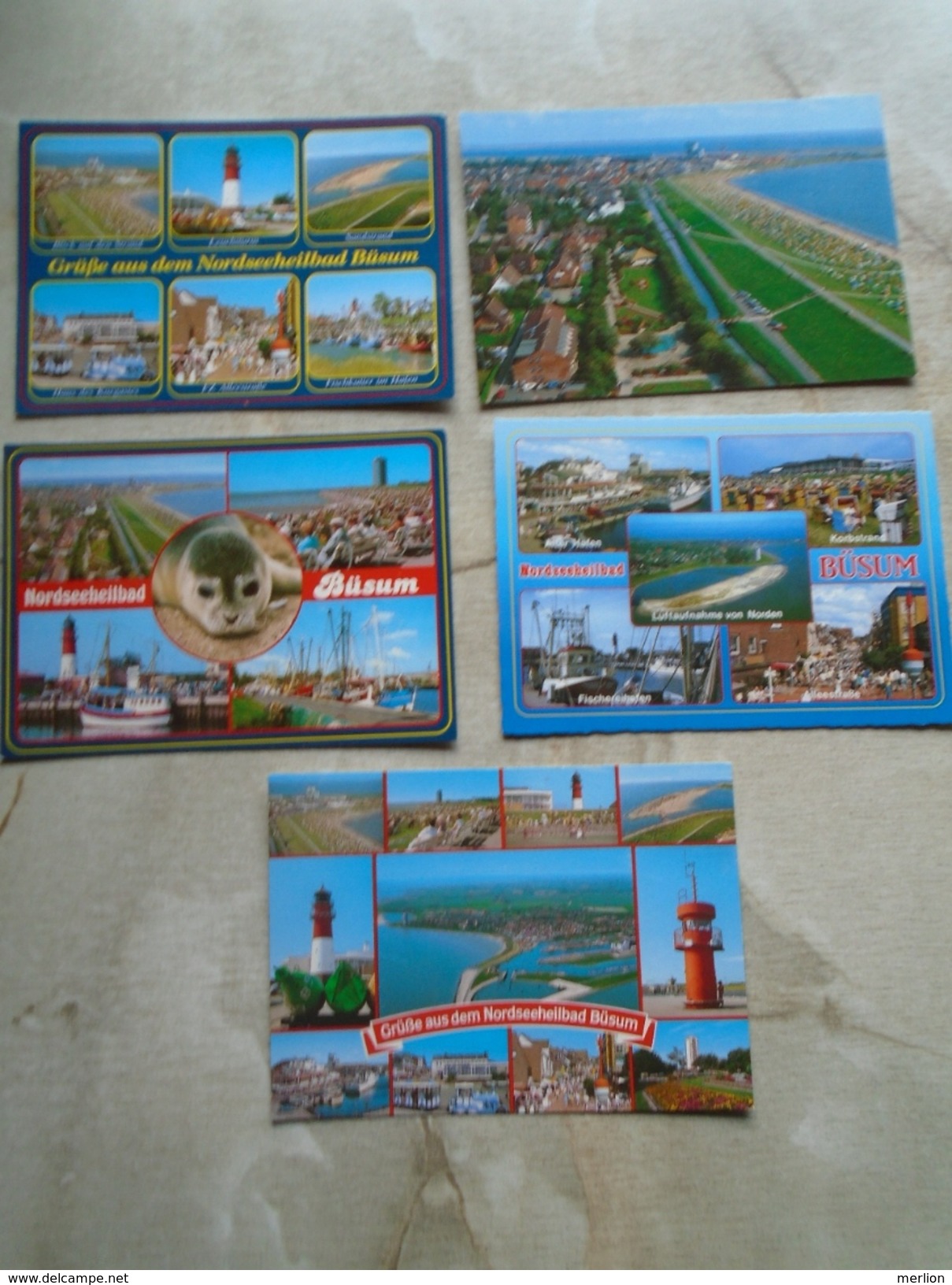 D146931 Nordseebad   BÜSUM    5 Postcards - Buesum