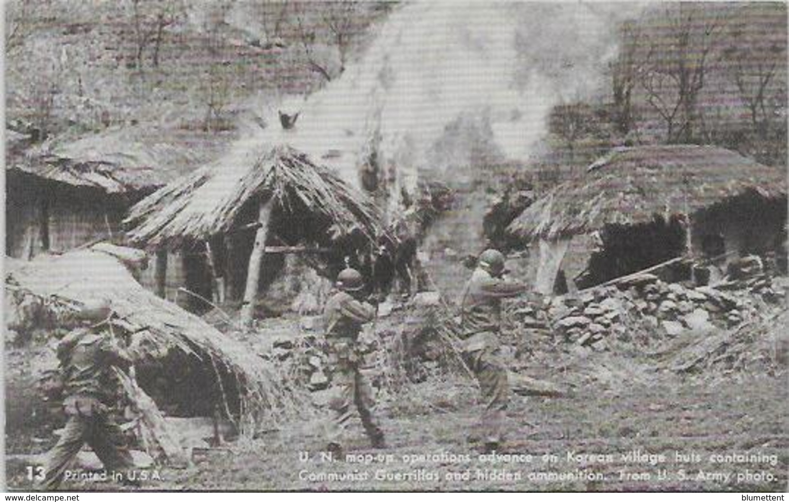 CPSM Corée Du Nord Troupes Américaines Militaria Marines Non Circulé Communistes - Korea (Noord)