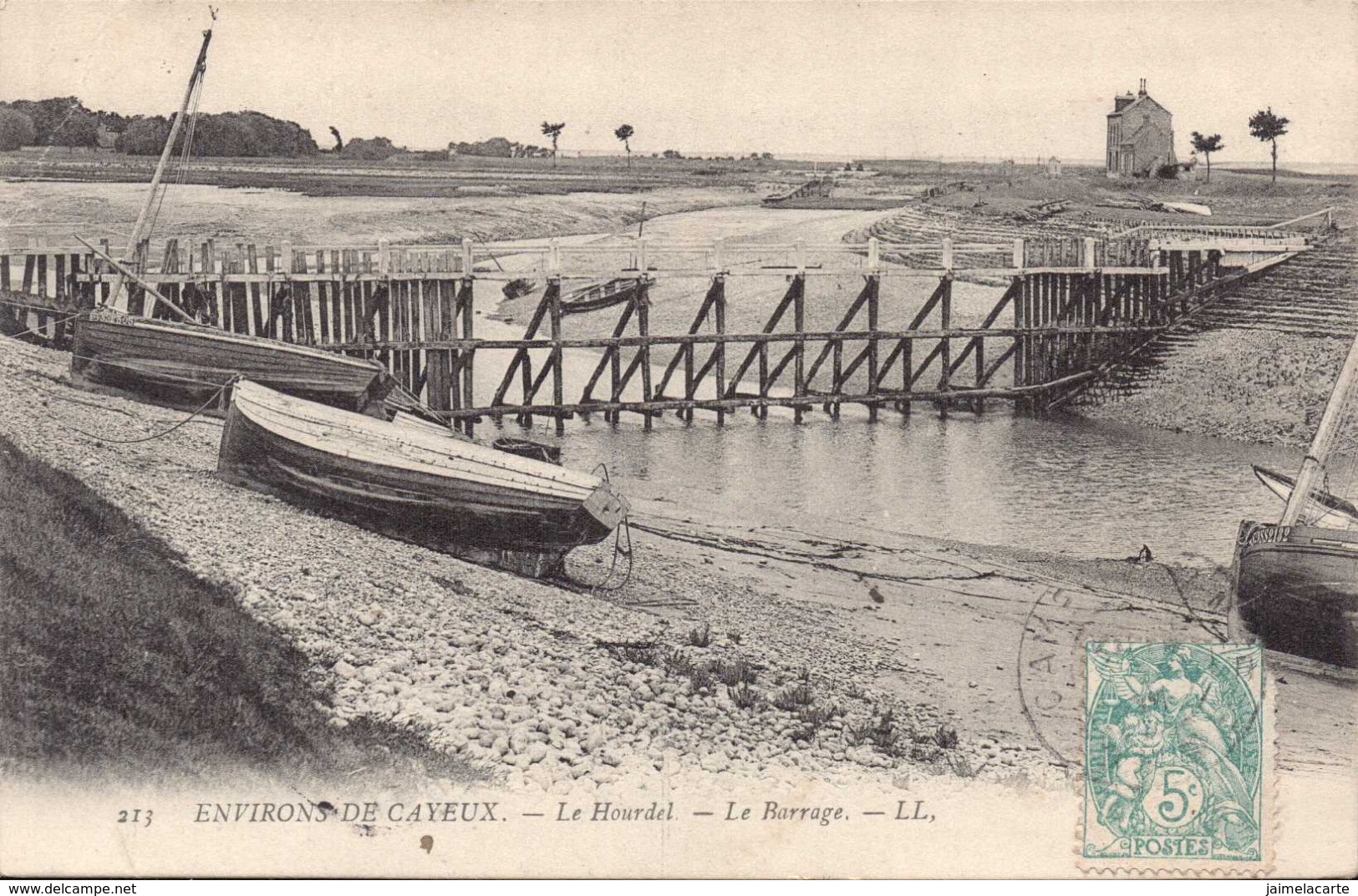 80 SOMME PICARDIE ENVIRONS DE CAYEUX - Le Hourdel - Le Barrage - Le Hourdel