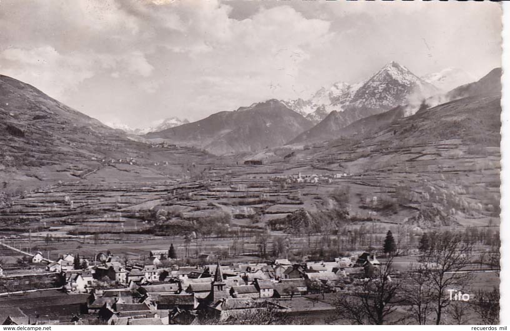 Vielle Aure Vue Generale 1952 - Vielle Aure