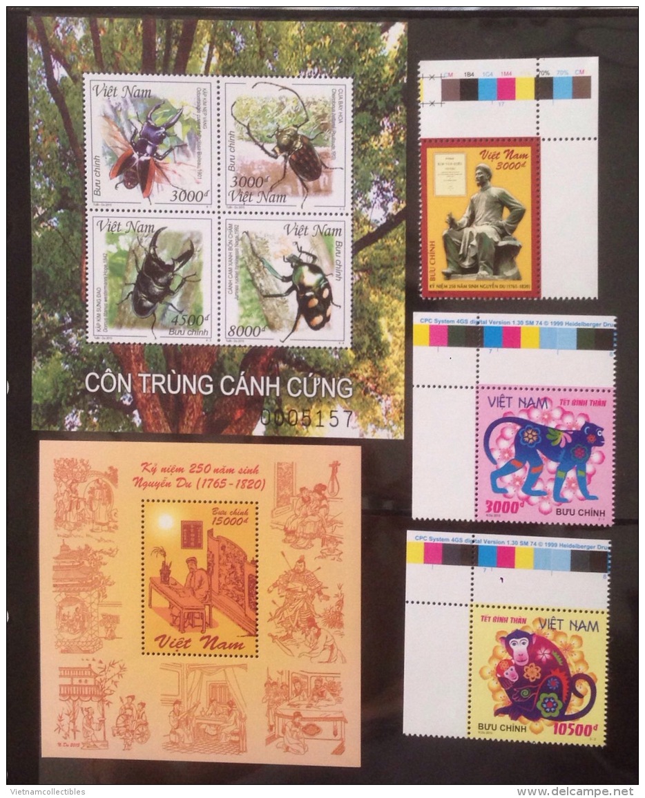 Full Collection Of Vietnam Viet Nam MNH Perf Stamps &amp; Souvenir Sheets Issued In 2015 / 03 Images - Vietnam