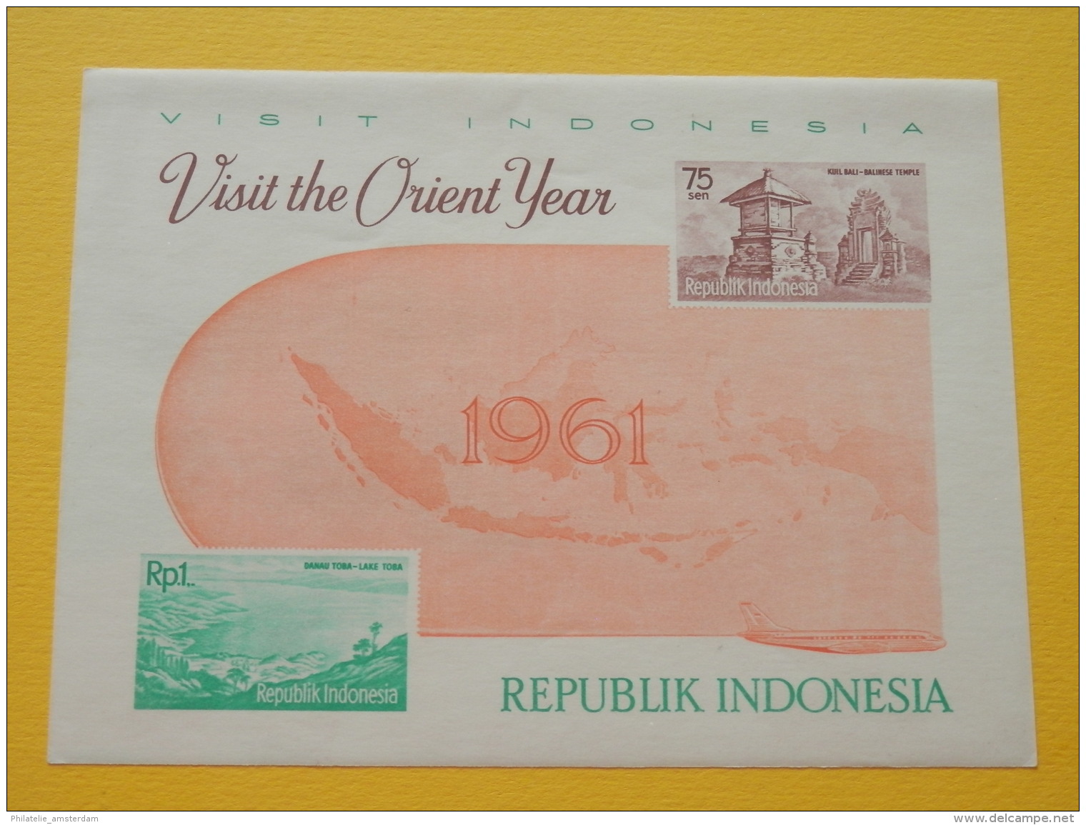 Indonesia 1961, VISIT THE ORIENT YEAR: Mi 291-00, Bl. 1-4, ** - Indonesia