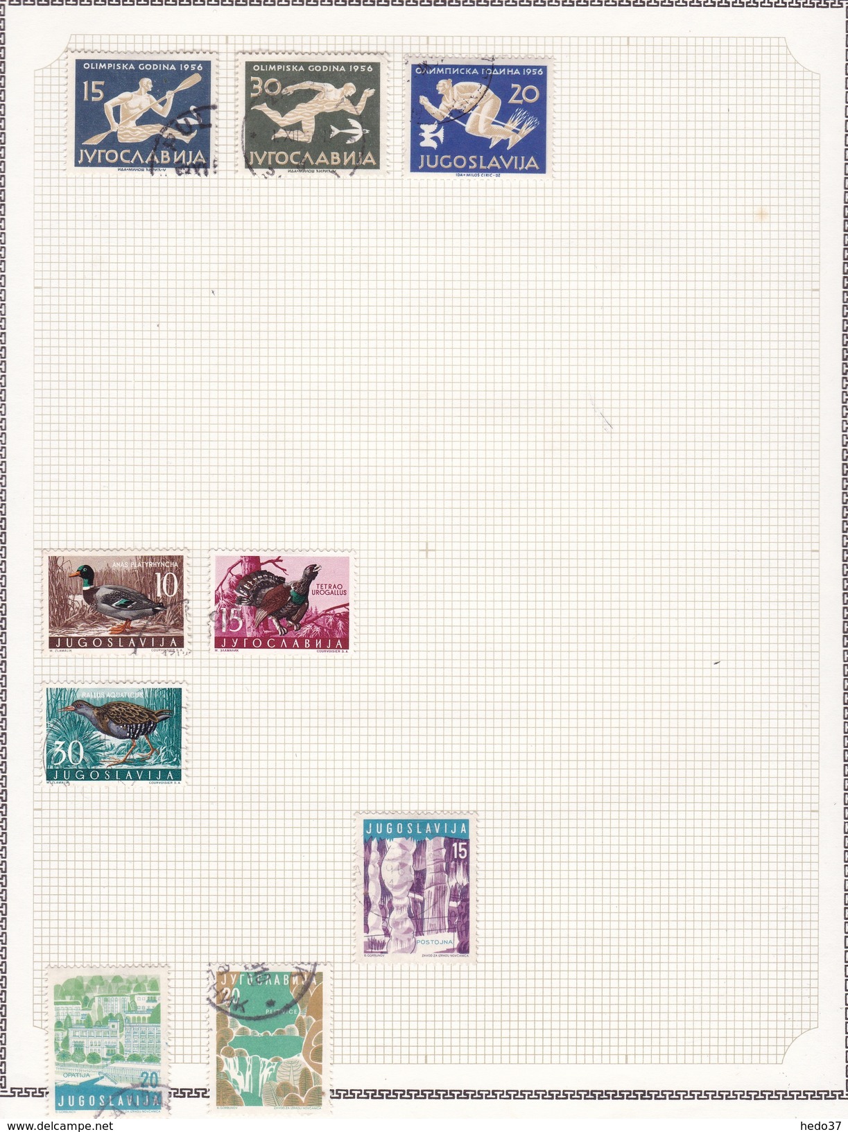 Yougoslavie - Collection Vendue Page Par Page - Timbres Neufs * / Oblitérés - B/TB - Lots & Serien