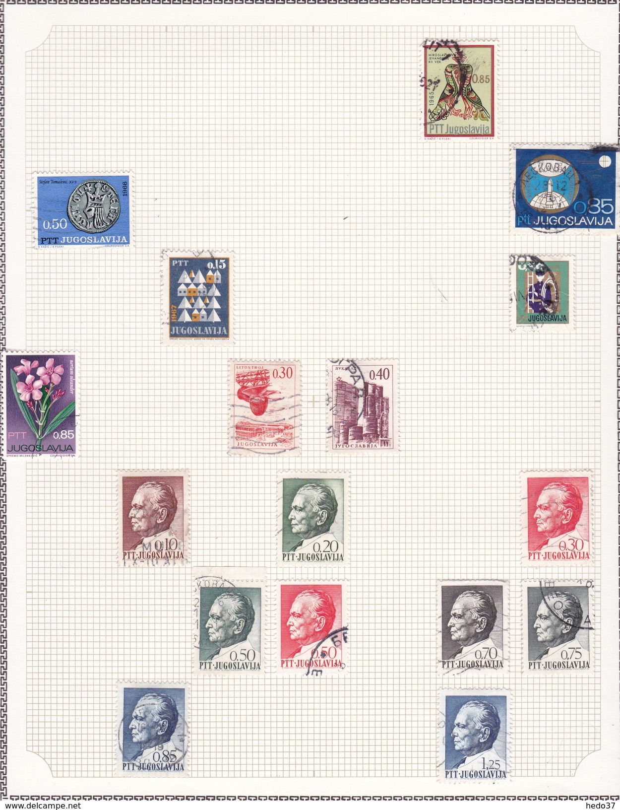 Yougoslavie - Collection Vendue Page Par Page - Timbres Neufs * / Oblitérés - B/TB - Colecciones & Series