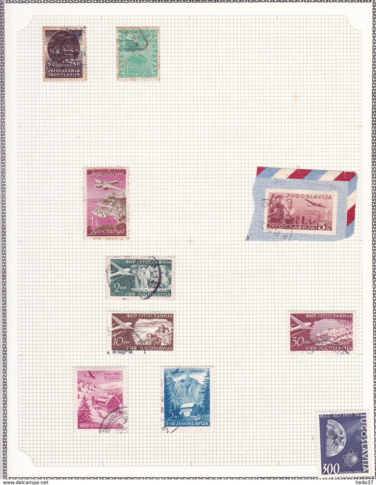 Yougoslavie - Collection Vendue Page Par Page - Timbres Neufs * / Oblitérés - B/TB - Collections, Lots & Series