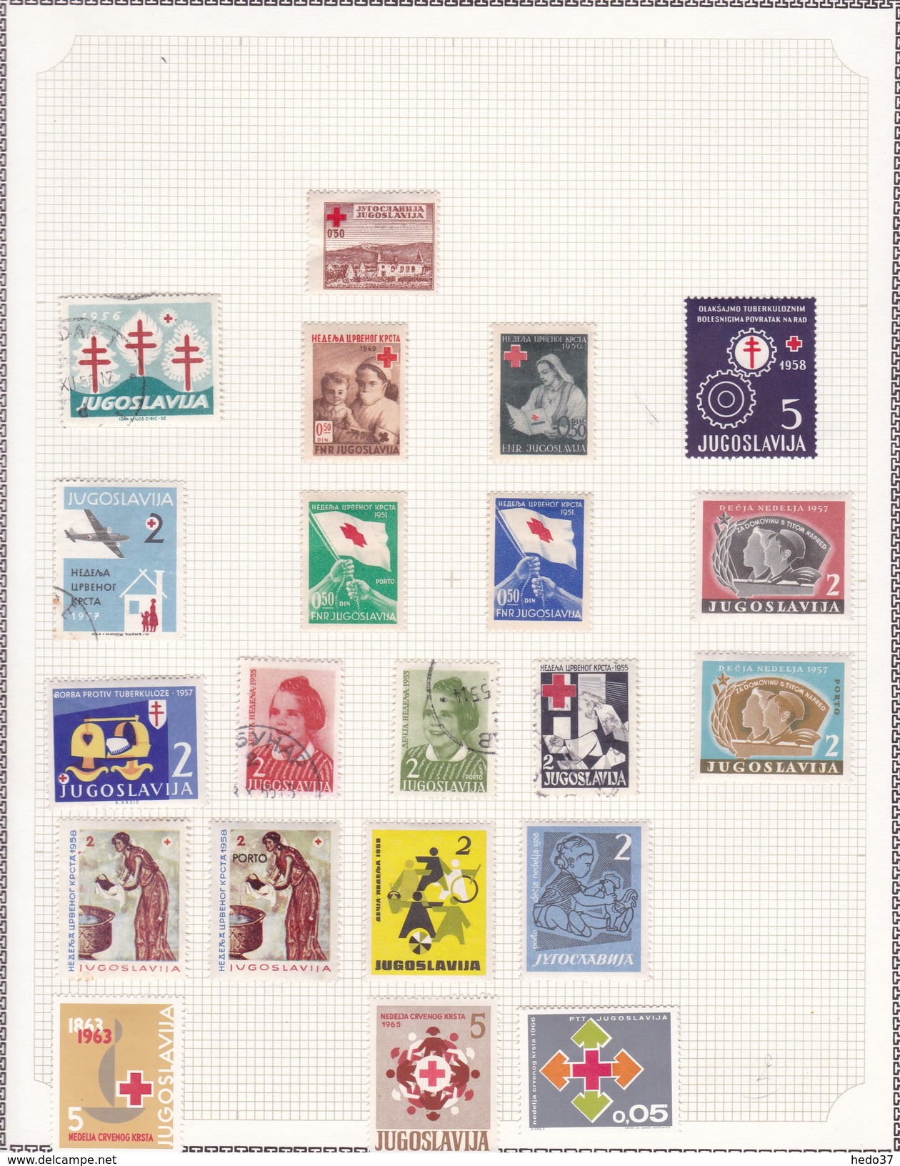 Yougoslavie - Collection Vendue Page Par Page - Timbres Neufs * / Oblitérés - B/TB - Colecciones & Series