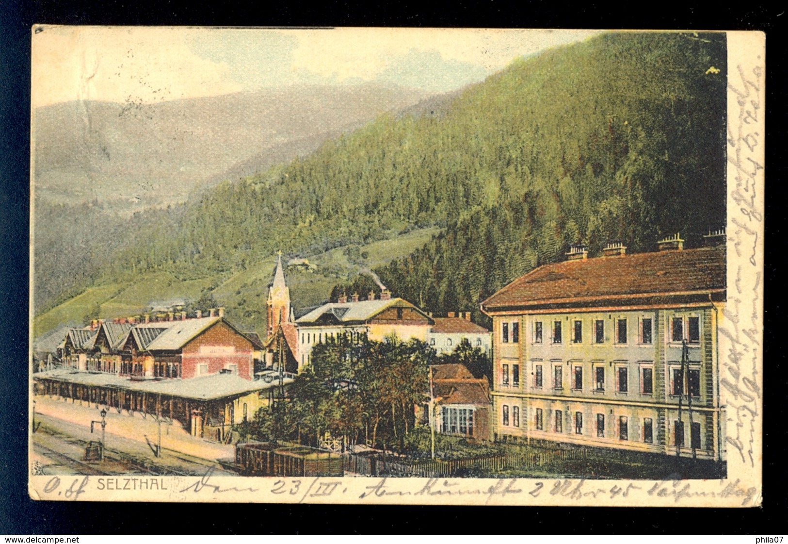 Selzthal / Year 1903 / Postcard Circulated, 2 Scans - Selzthal