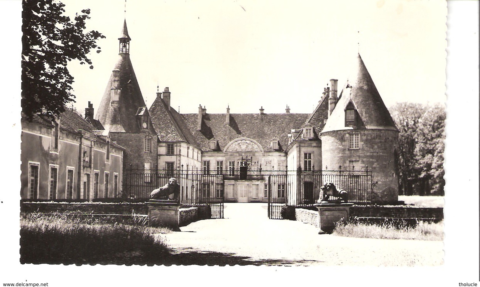 Commarin-Châteauneuf (Pouilly-en-Auxois-Arnay-le-Duc-Côte D'Or)-1956-Le Château -Cour D'honneur - Aignay Le Duc