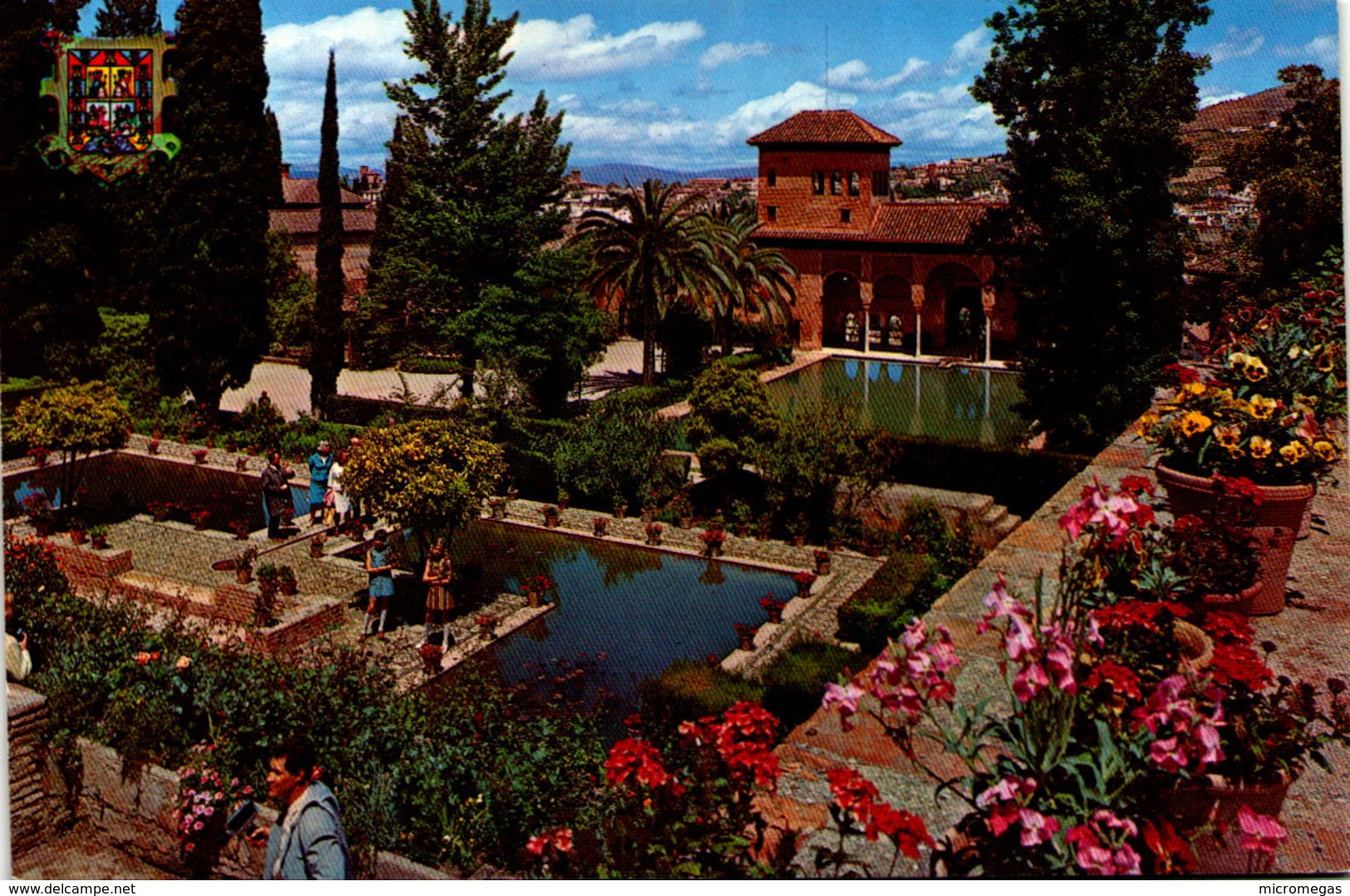 GRANADA - Alhambra - Torre De Las Damas Y Jardines Del Partal - Granada