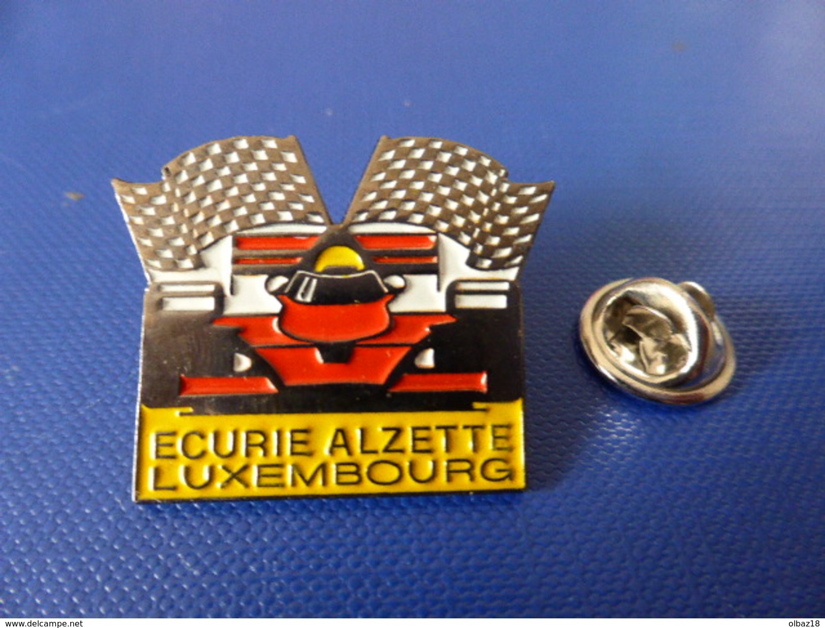 Pin´s Formule 1 - Voiture De Course - Ecurie Alzette Luxembourg (JB16) - Automobilismo - F1