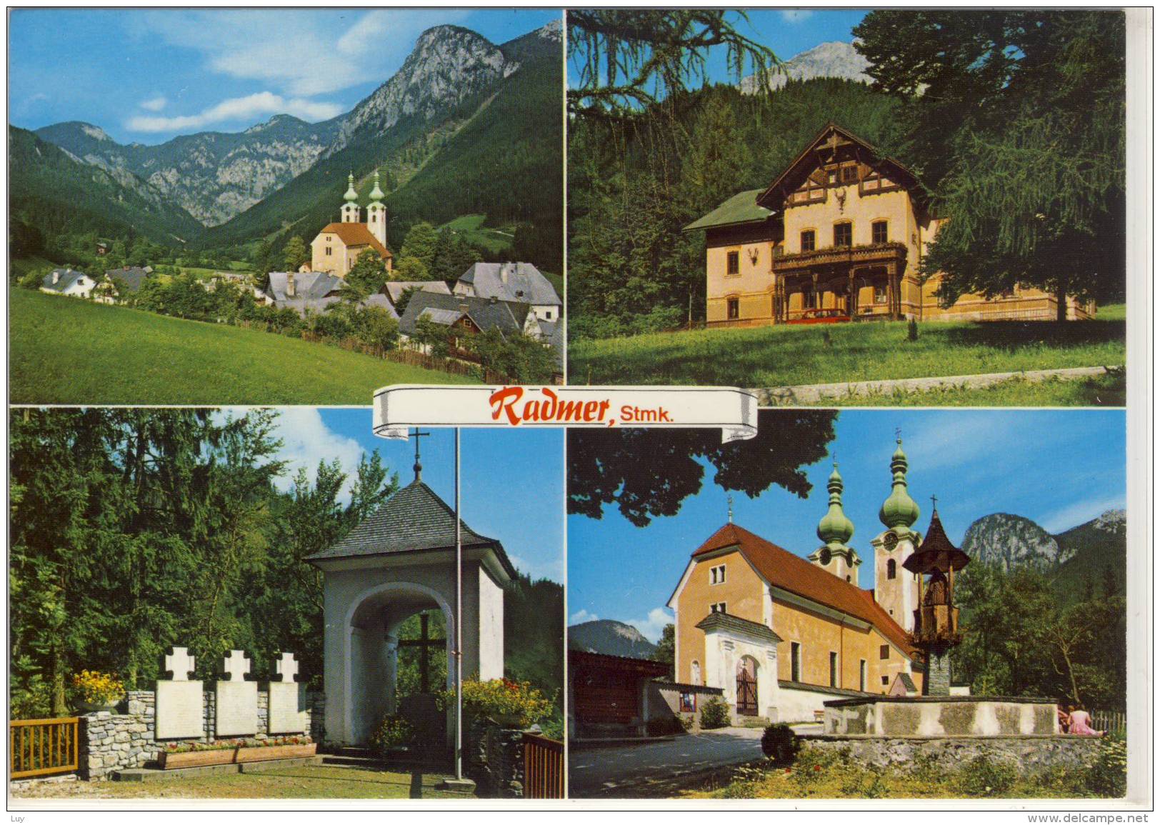 RADMER - Mehrbildkarte Kirche, Kriegerdenkmal, Jagdschloß - Sonstige & Ohne Zuordnung