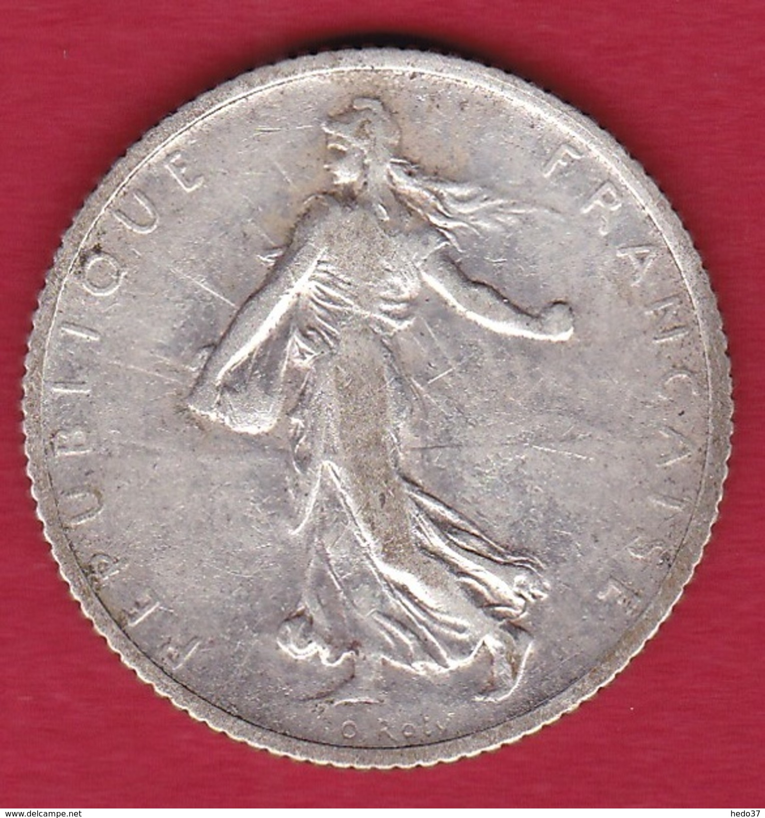 France 1 Franc Semeuse Argent 1909 - Autres & Non Classés