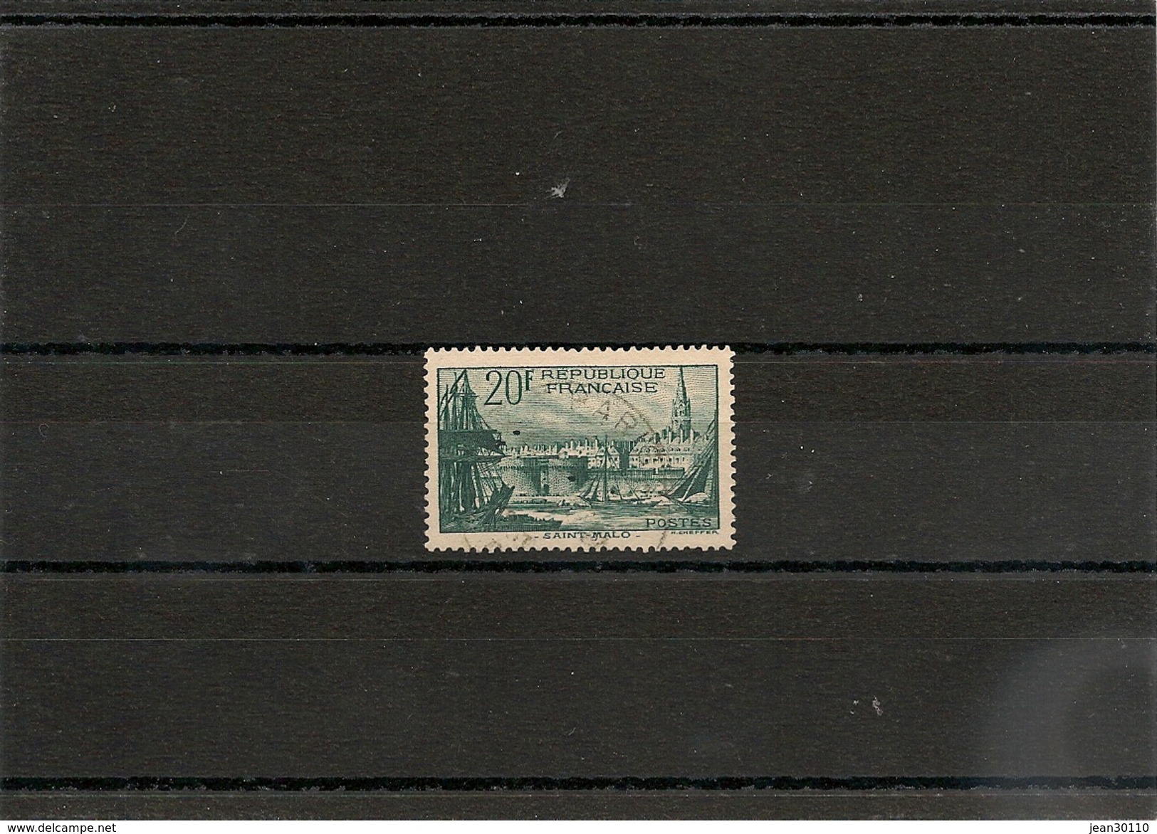 France 1938  N°Y/T: 394 Côte: 21,00 &euro;  Oblitéré - Gebraucht