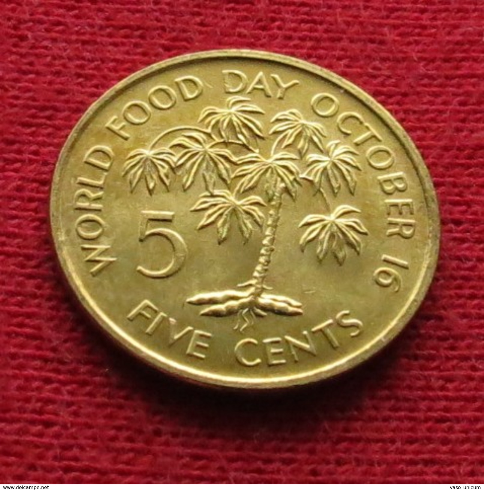 Seychelles 5 Cents 1981 FAO F.a.o. Unc - Seychelles