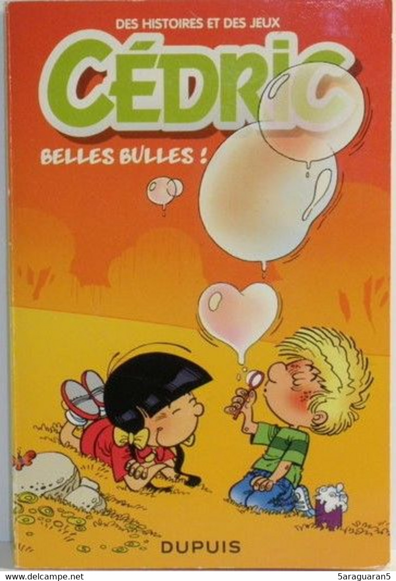 LIVRE JEUX CEDRIC - Belles Bulles - Edition Publicitaire Mc Donald's 2009 - Cédric