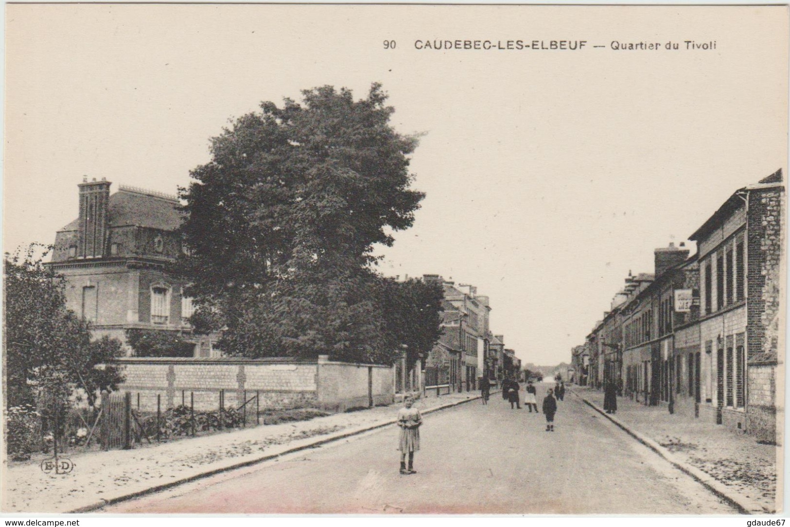 CAUDEBEC LES ELBEUF (76) - QUARTIER DU TIVOLI - Caudebec-lès-Elbeuf