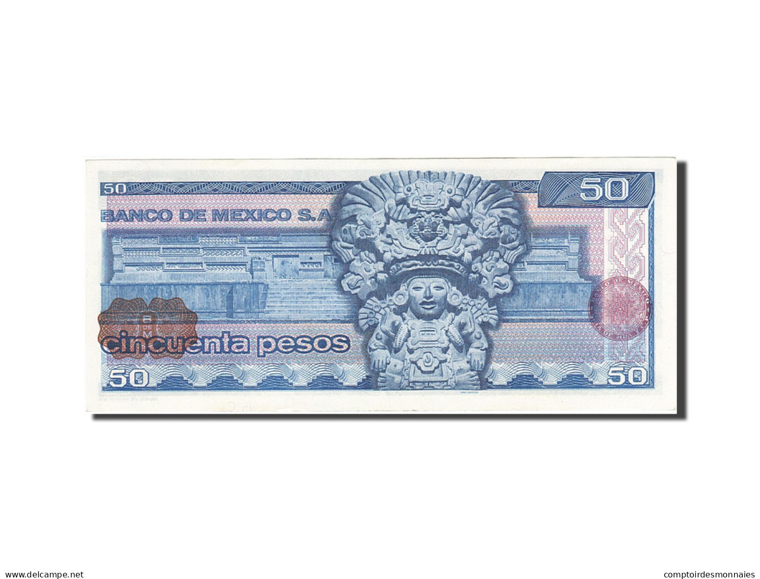 Billet, Mexique, 50 Pesos, 1973-1978, 1976-07-08, KM:65b, SUP - Mexique