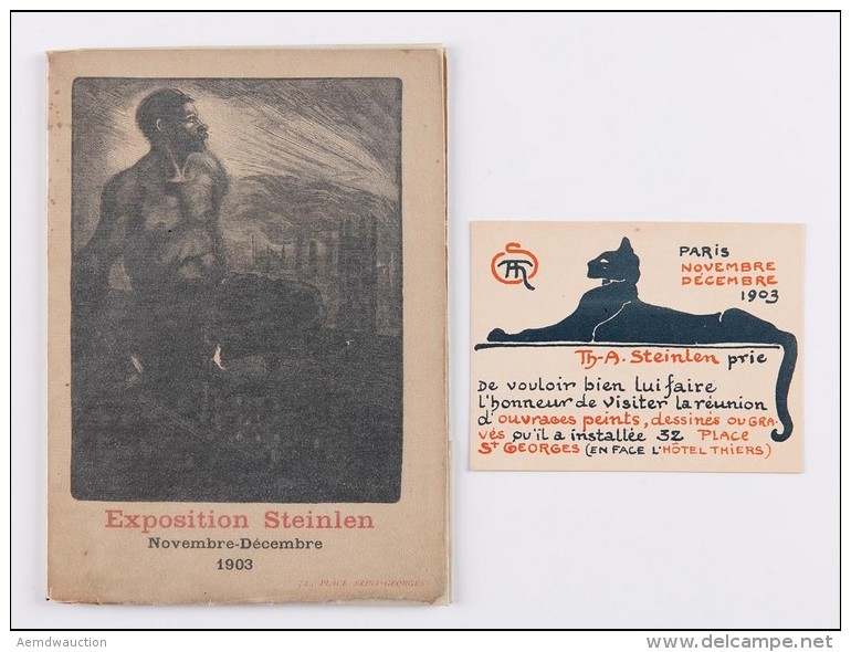 [Th&eacute;ophile Alexandre STEINLEN (1859-1923) ]- Exposition - Non Classés