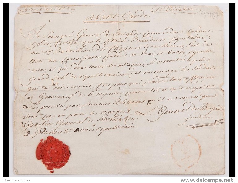 Henri-Antoine JARDON (Verviers, 1768 - Barcelos, 1809), - Unclassified