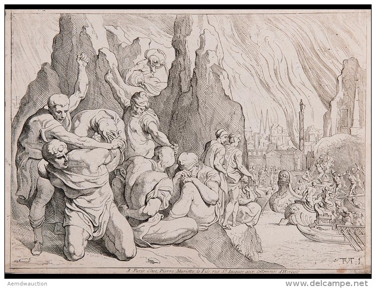 Theodor Van THULDEN (1606-1669?) D'apr&egrave;s LE PRIMATICE E - Autres & Non Classés