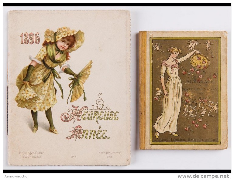 [CALENDRIER] Kate GREENAWAY - Almanach Pour 1892. - Other & Unclassified