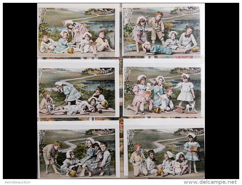 ENFANTS. Ensemble 319 Cartes Postales, &eacute;poques Diverses - Non Classés