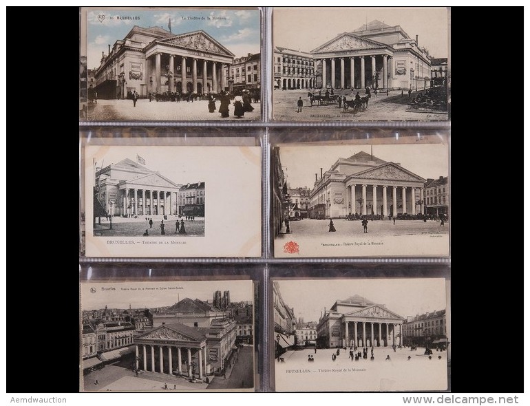 BRUXELLES. Ensemble 196 Cartes Postales Du Centre Ville - Non Classés