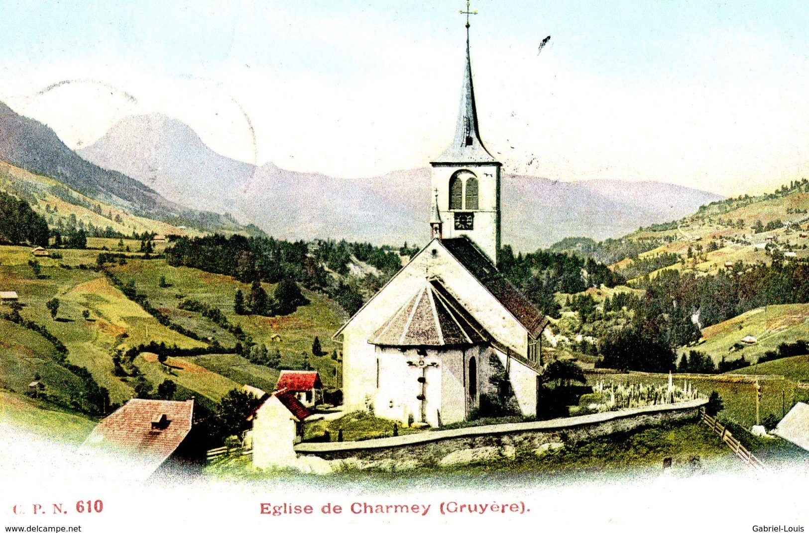 Eglise De Charmey (Gruyère) - Charmey