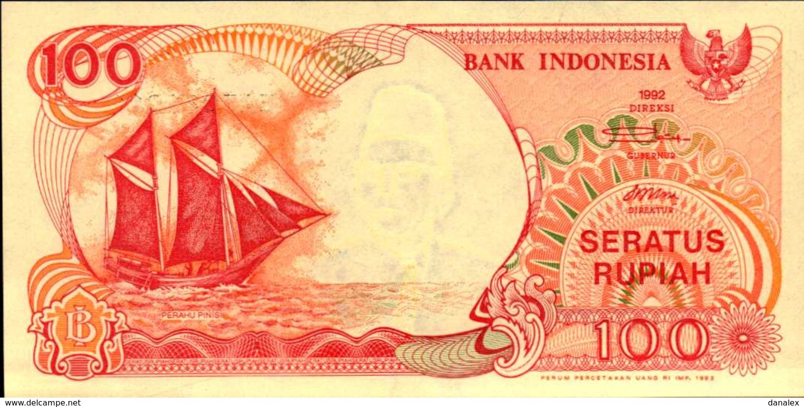 INDONESIE 100 RUPIAH De 1992  Pick 127a  UNC/NEUF - Indonesia