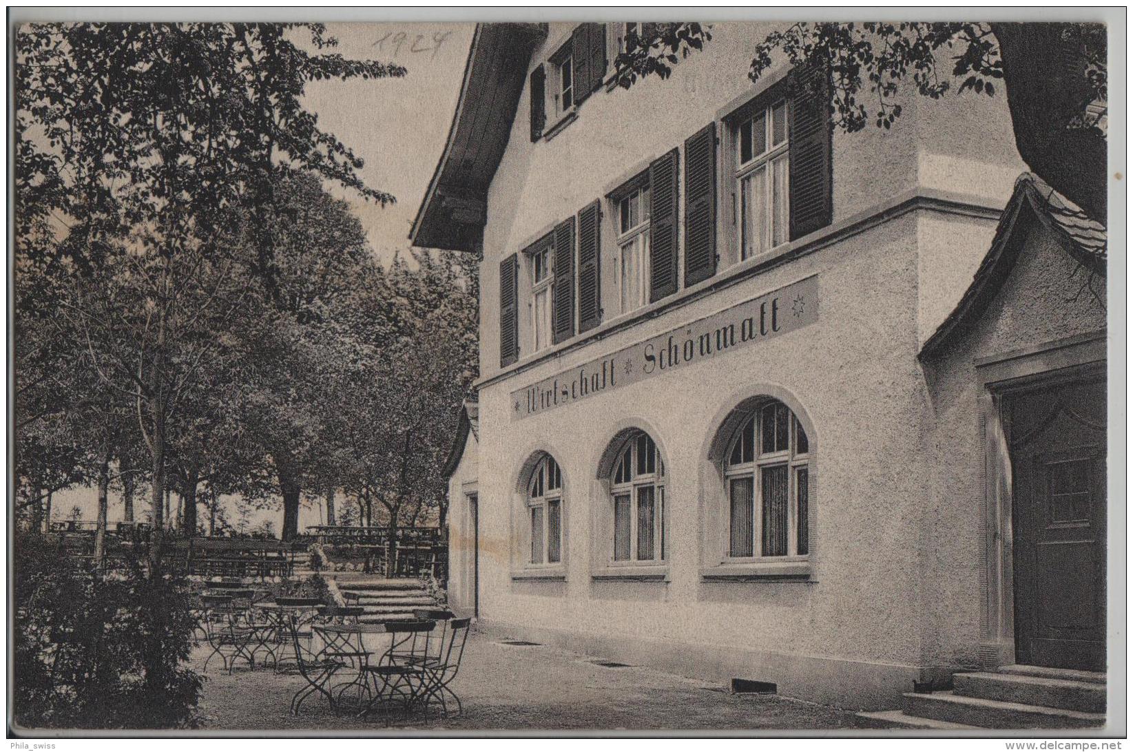 Wirtschaft Restaurant Schönmatt (Ed. Vögtli) Gempen - Photo: Metz - Gempen