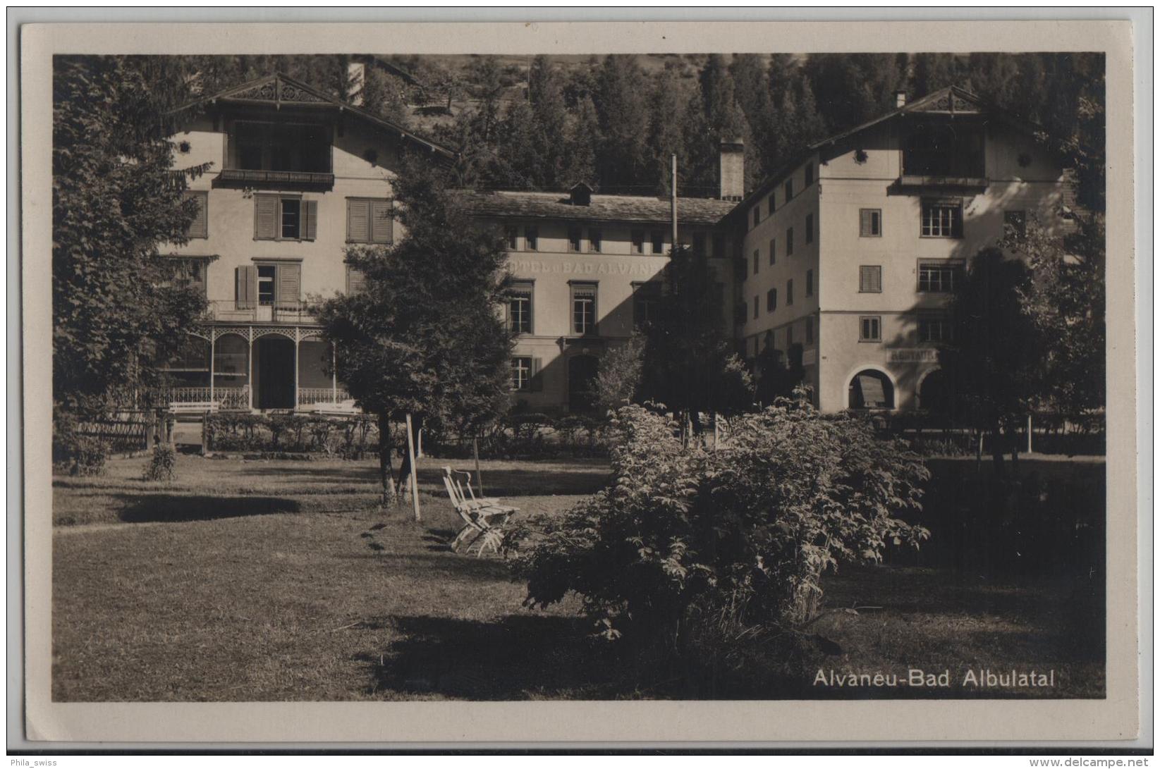 Alvaneu-Bad Albulatal - Photo: J. Trauffer No. 1109 - Alvaneu