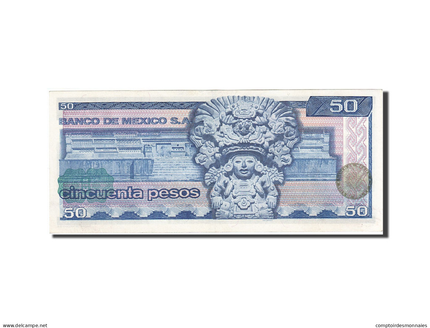 Billet, Mexique, 50 Pesos, 1978-1980, 1978-07-05, KM:67a, SUP - Mexique