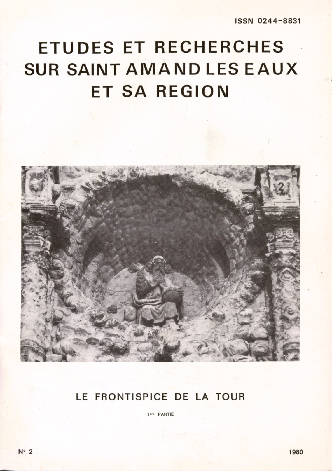 ETUDES ET RECHERCHES SUR SAINT AMAND LES EAUX ET SA REGION  3 Numéros 1980-1981, Détails Sur Scan - Picardie - Nord-Pas-de-Calais