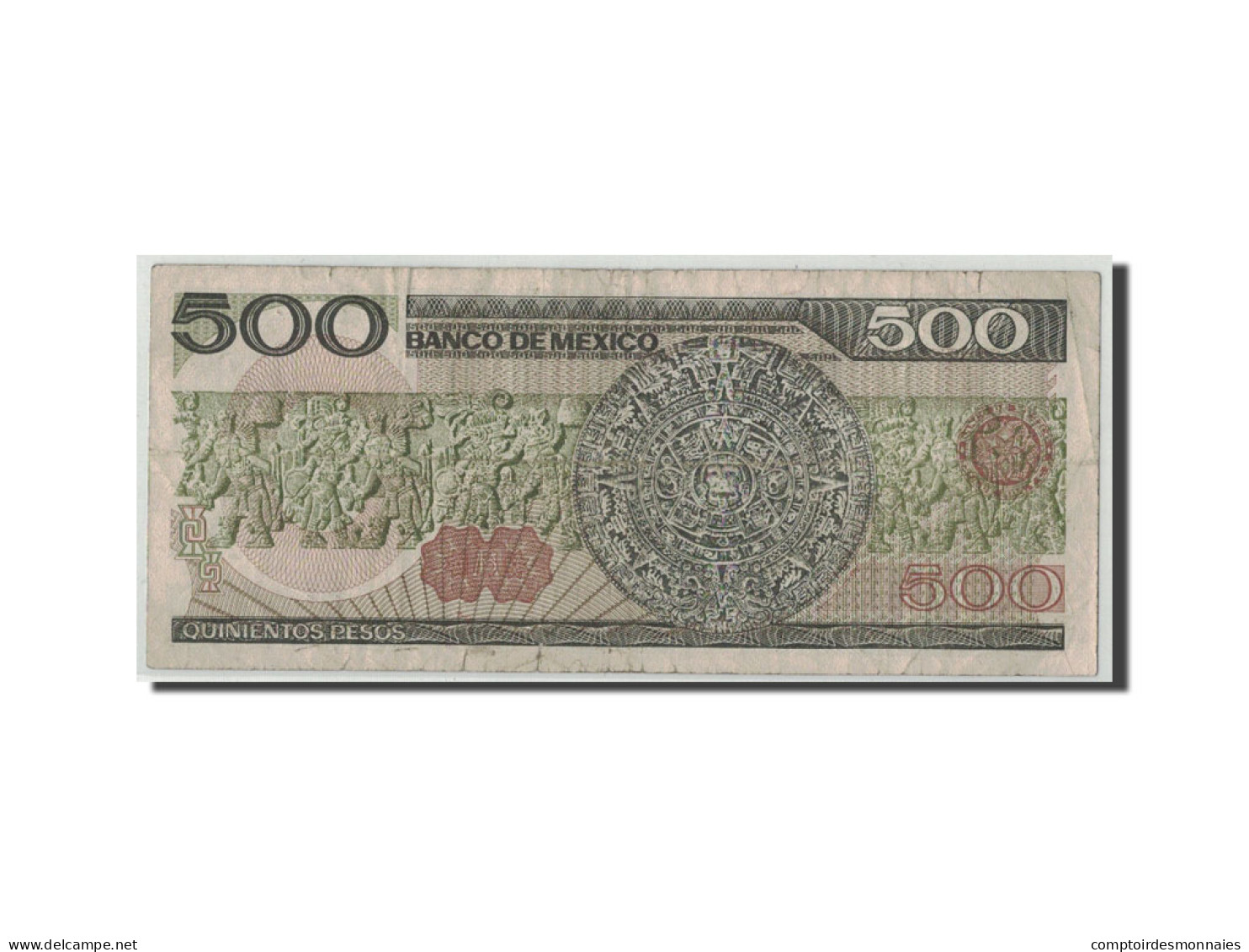 Billet, Mexique, 500 Pesos, 1984, 1984-08-07, KM:79b, B - Mexique