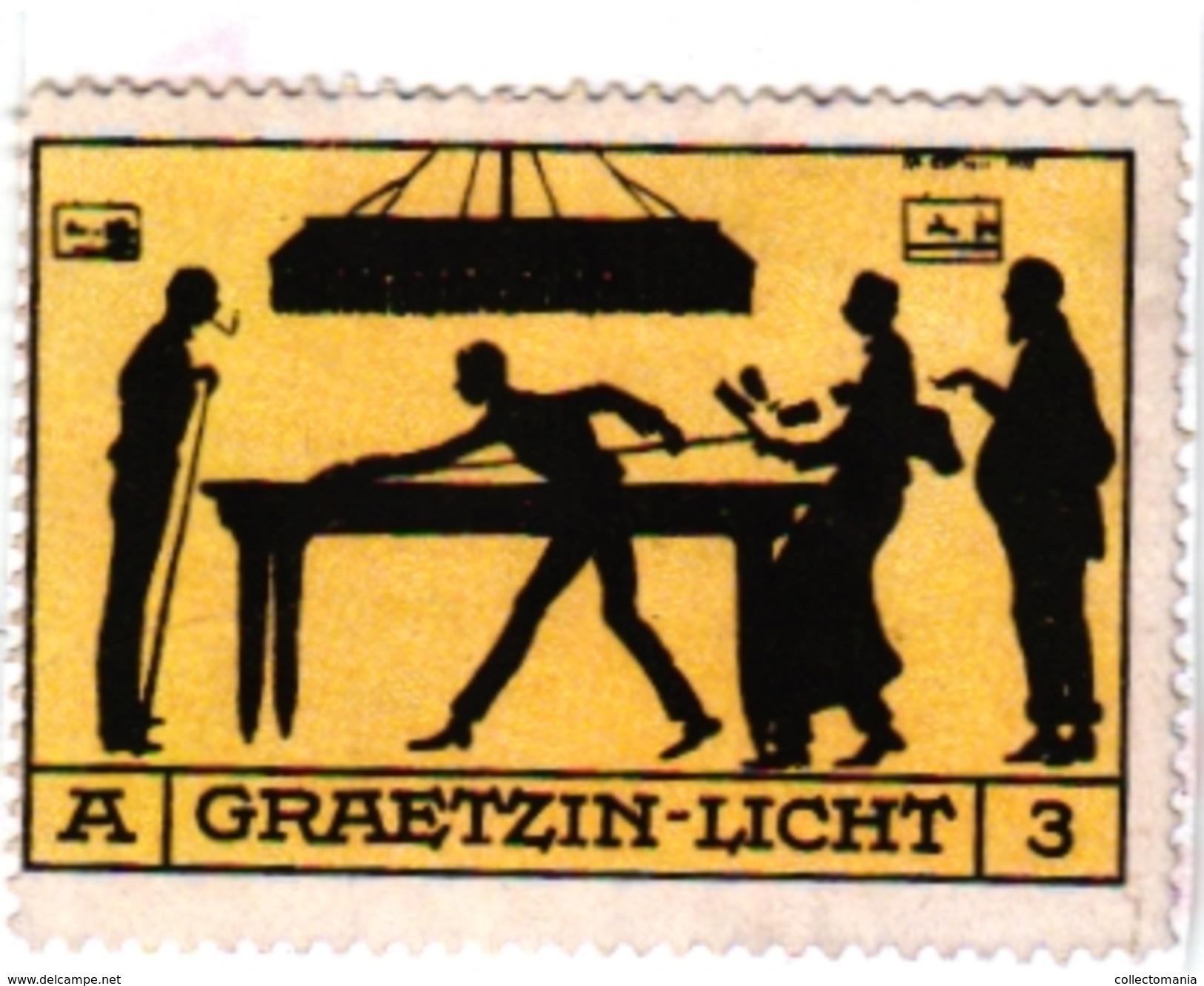 2 Cards Pub Chocolat De Guyenne   Poster Stamp Graetzin -Licht - Billiards