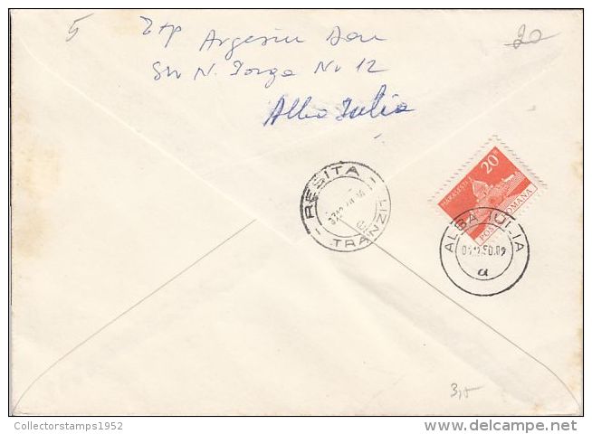 56549- ROMANIAN UNITARY NATIONAL STATE ANNIVERSARY, GREAT UNION, COVER FDC, 1978, ROMANIA - FDC