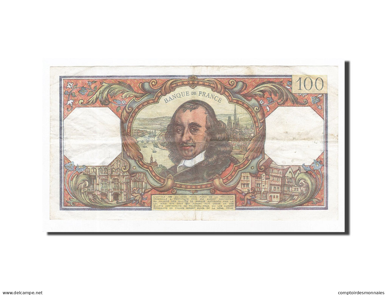 Billet, France, 100 Francs, 1978-02-02, TTB, Fayette:65.61, KM:149f - 100 F 1964-1979 ''Corneille''