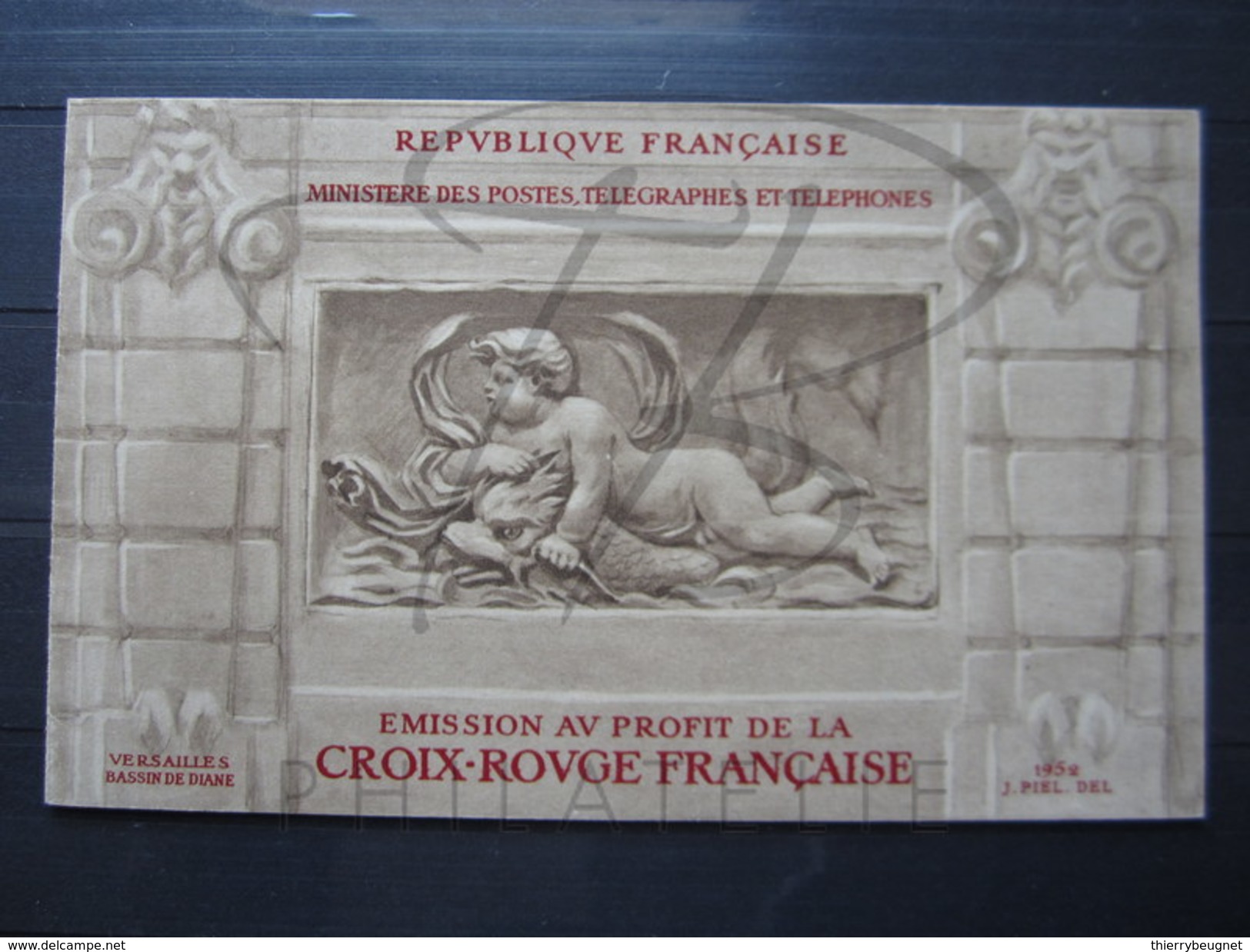 BEAU CARNET CROIX ROUGE DE FRANCE , N° 2001 (1952) , XX !!! - Croix Rouge