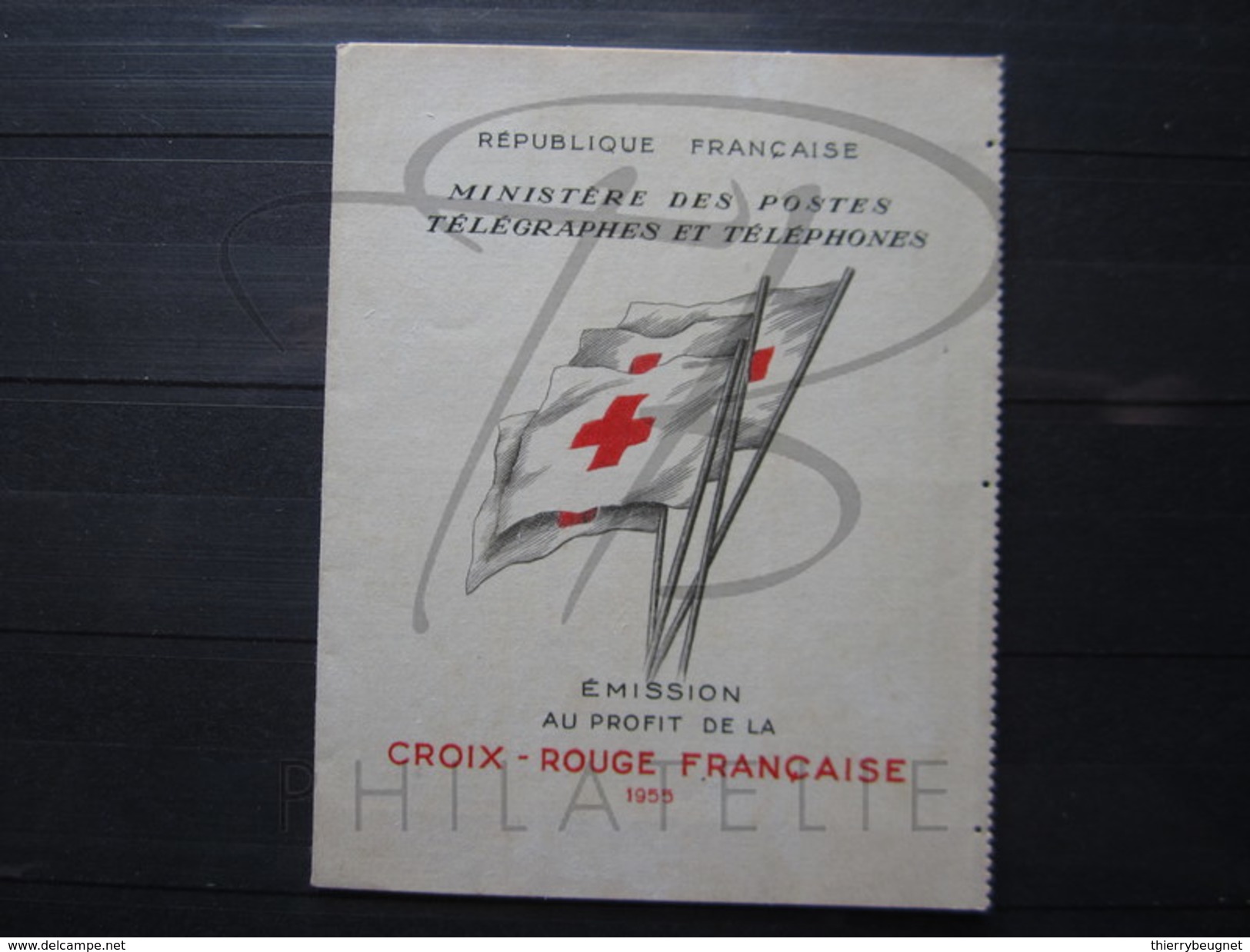 BEAU CARNET CROIX ROUGE DE FRANCE , N° 2004 (1955) , XX !!! - Croix Rouge