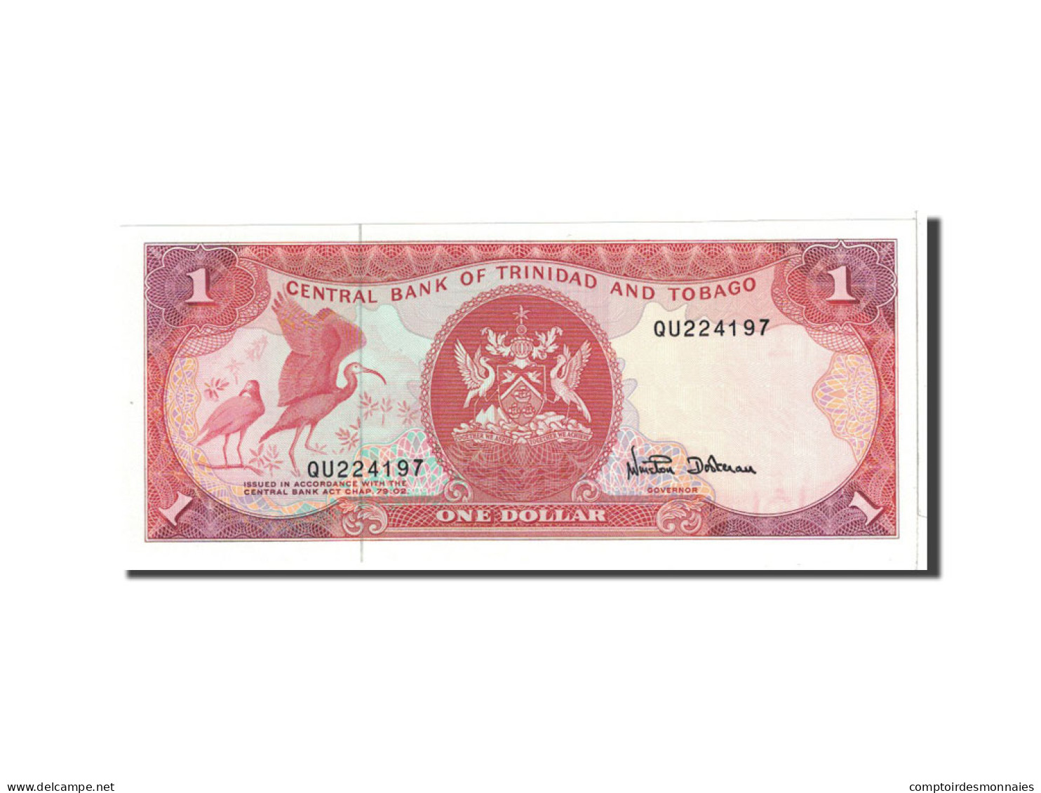 Billet, Trinidad And Tobago, 1 Dollar, 1985, Undated, KM:36d, NEUF - Trinidad En Tobago