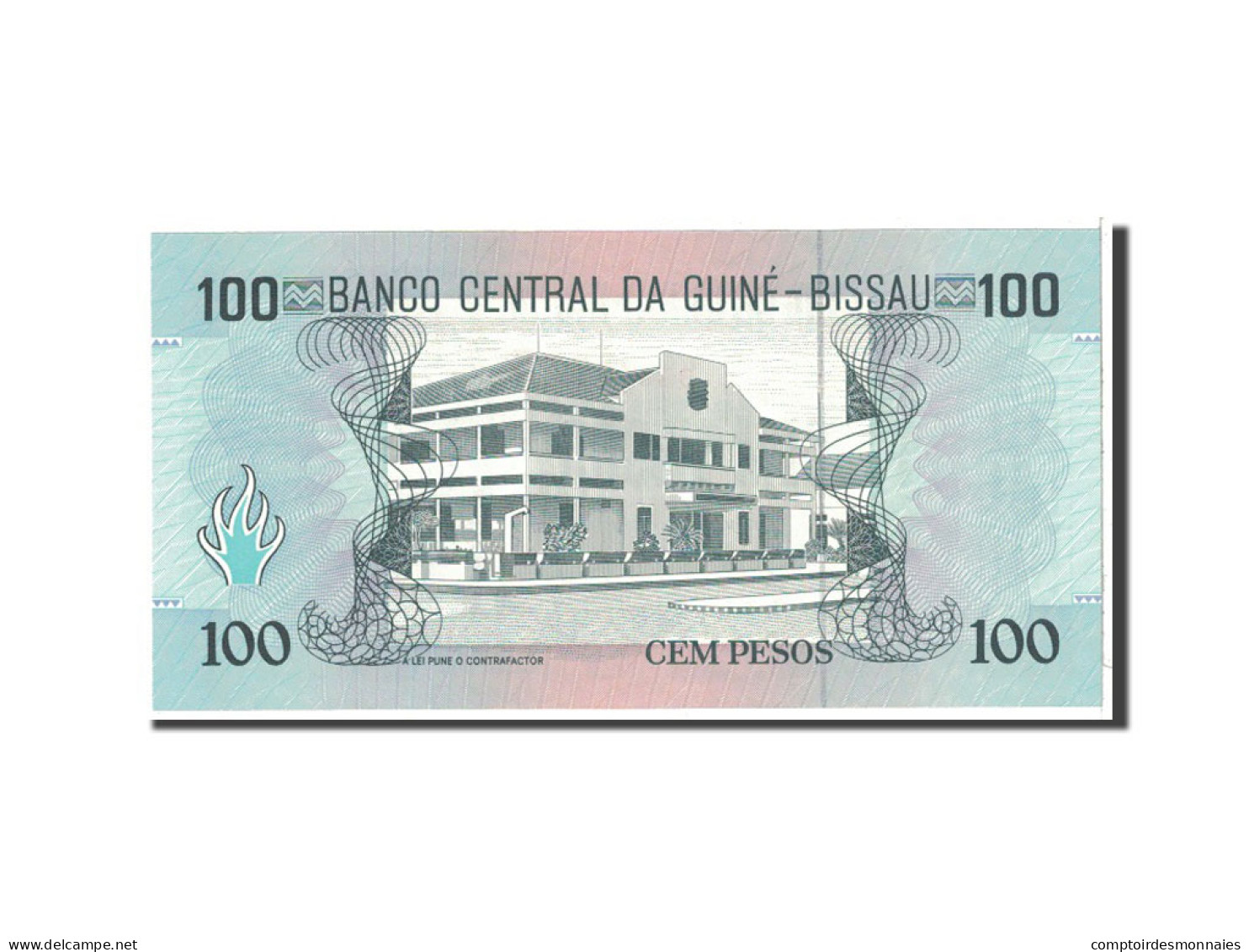 Billet, Guinea-Bissau, 100 Pesos, 1990, 1960-03-01, KM:11, NEUF - Guinea