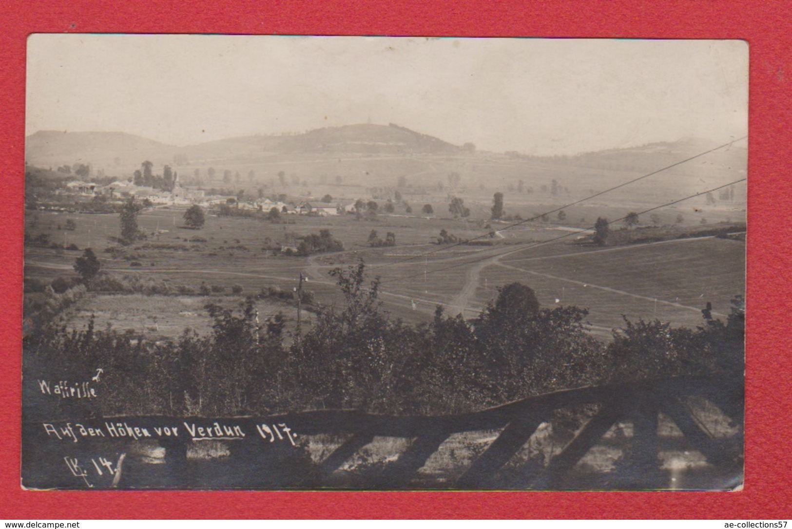 Carte Photo  --  Les Hauteurs De Verdun 1917  -- - Verdun