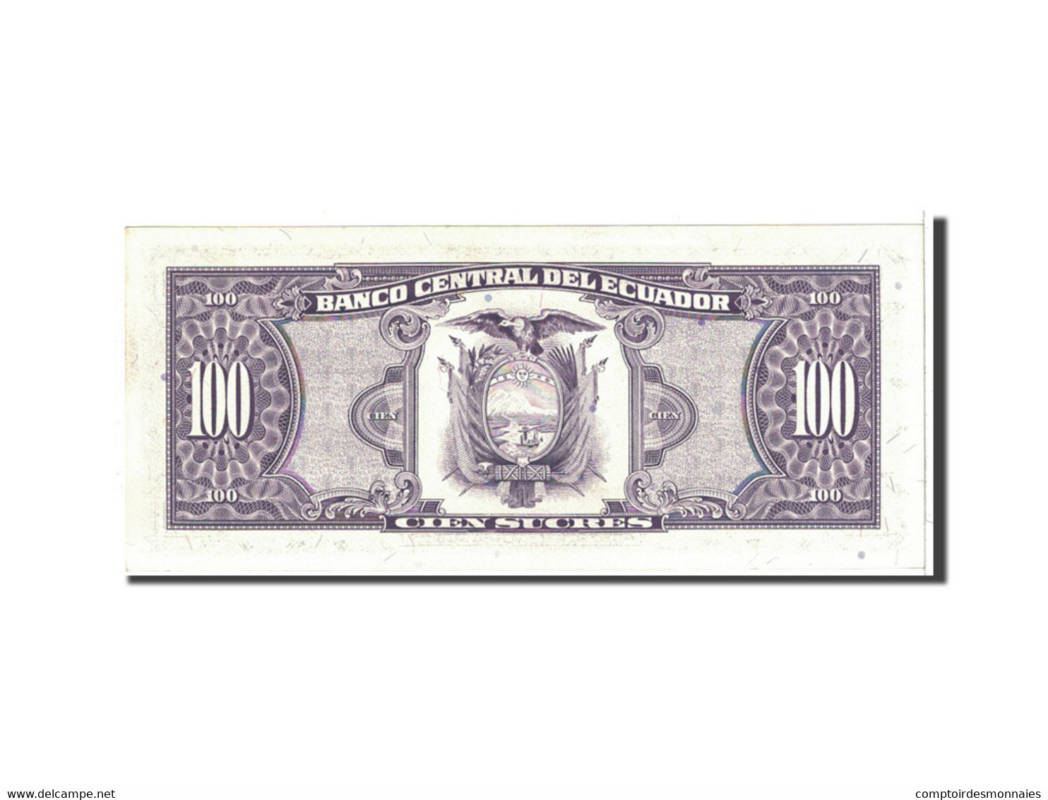 Billet, Équateur, 100 Sucres, 1991, 1991-06-16, KM:123Aa, SPL - Equateur