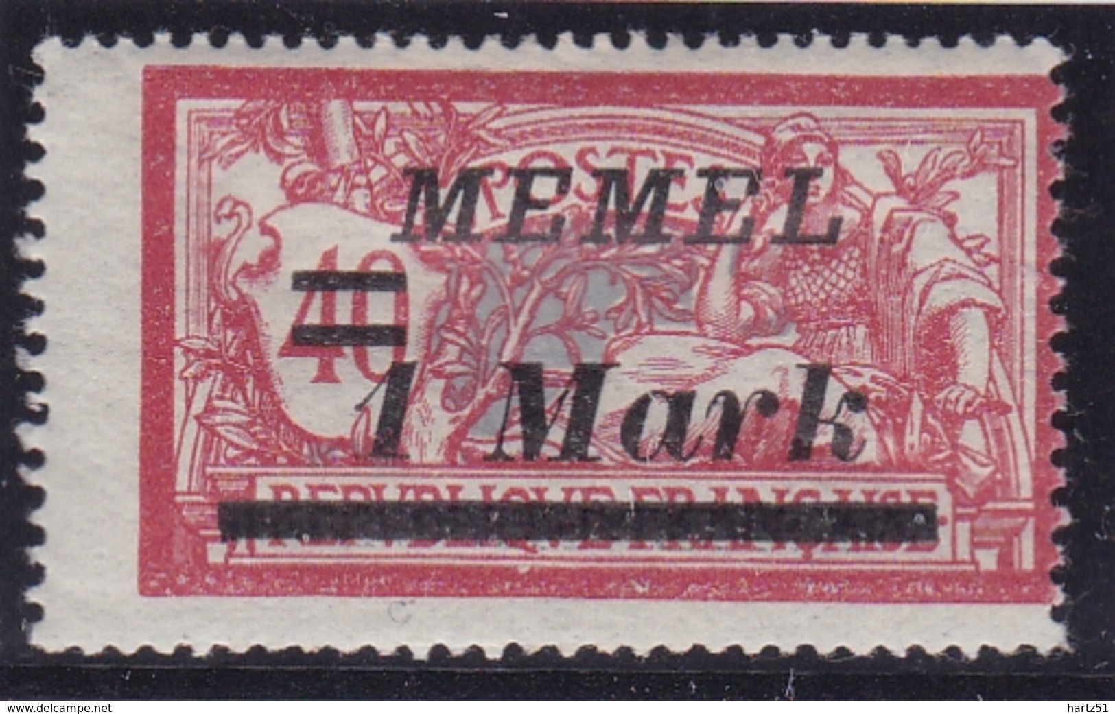 Memel N° 57 Neuf * - Unused Stamps
