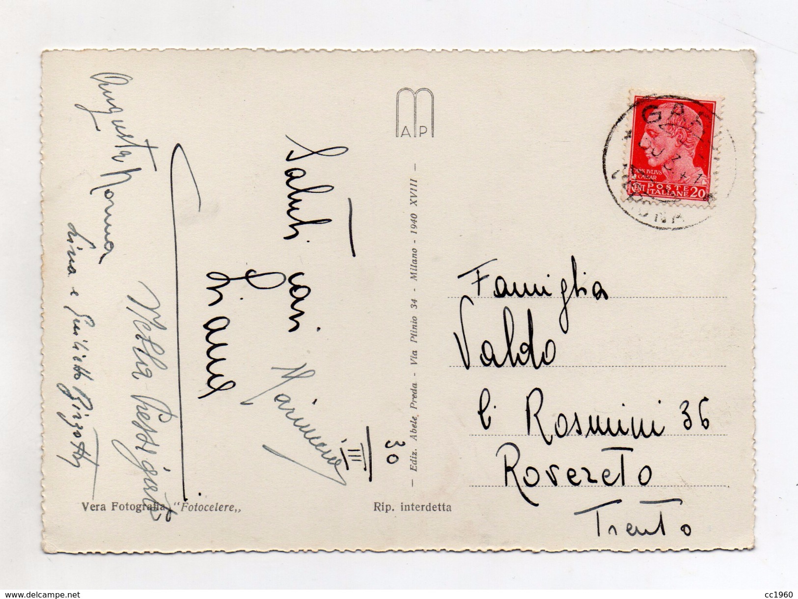 Garda (Verona) - Viaggiata Nel 1934 - (FDC3615) - Verona